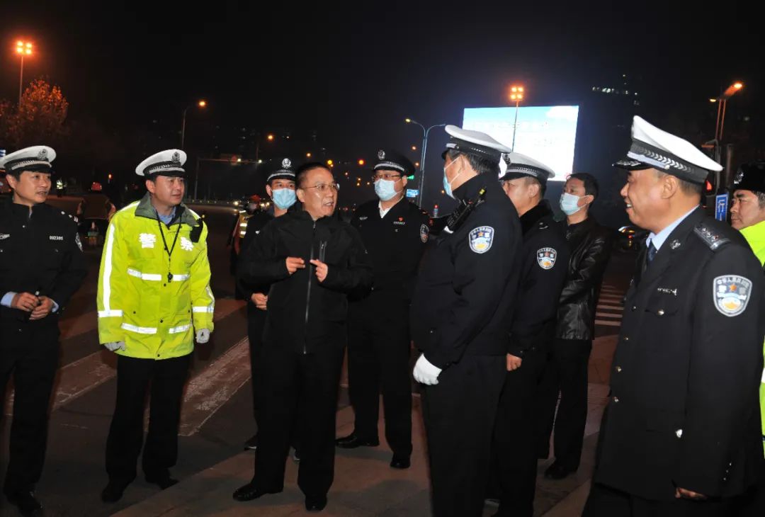 赵永生同志实地督导公安机关创建全国文明城市工作