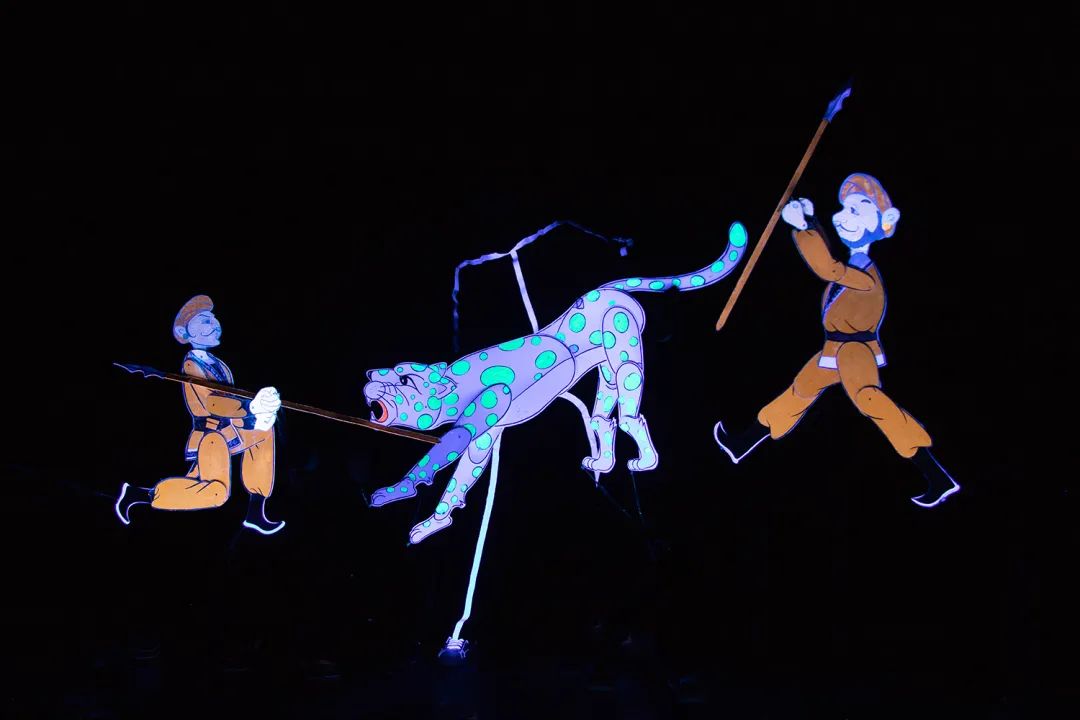 又遇九色鹿这一次它跃进了海派皮影