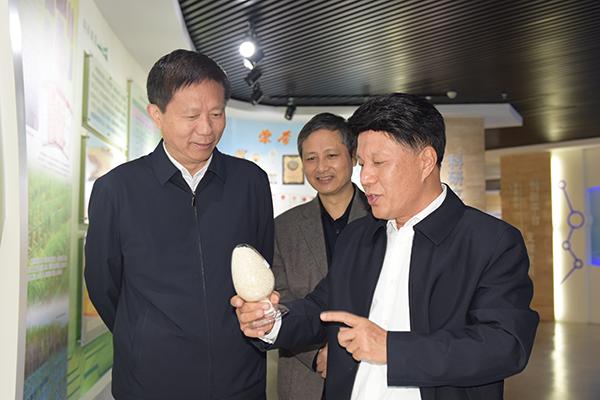 费志荣在广西农业科学院调研并看望邓国富等科技人员