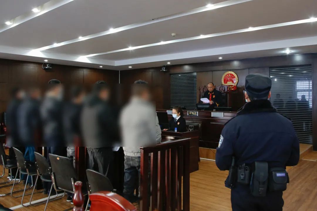 12月15日,楚雄市人民法院对10起危险驾驶罪案件集中开庭并当庭宣判
