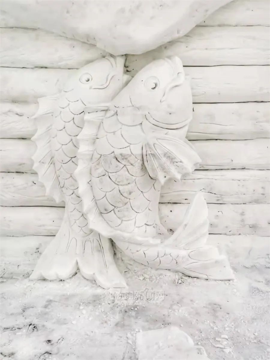 中央大街冰雕开建今年冰里还有鱼吗太阳岛雪雕亮相抢鲜看