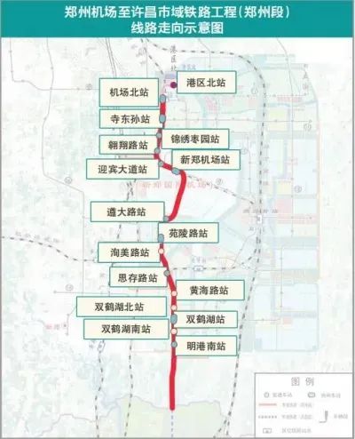 许昌地铁站点规划图图片