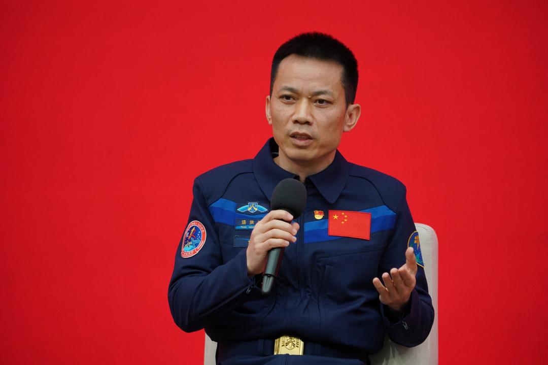 汤洪波点赞中国空间站非常满意吃得好睡得好实现酸奶自由