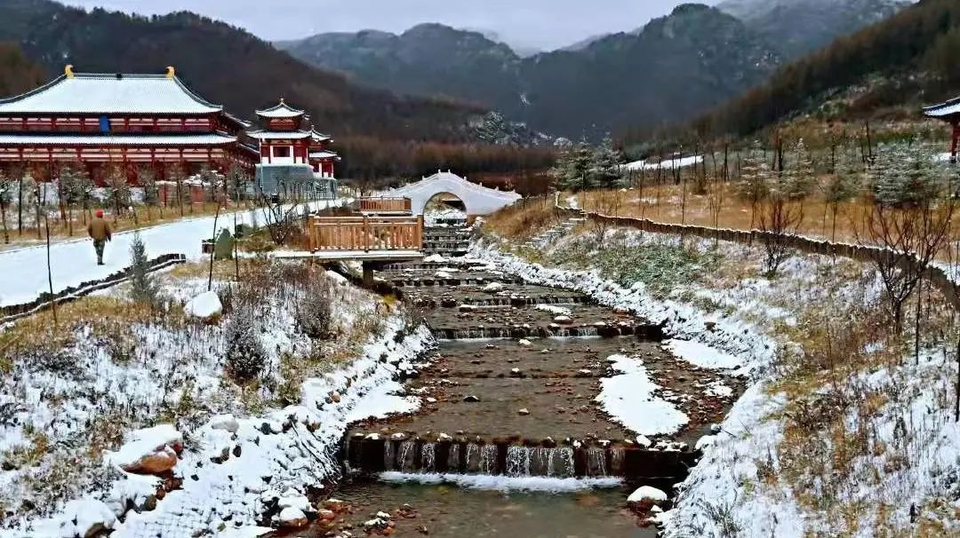 一城冰雪一处景这个冬天一起探寻渭河冰雪奇缘
