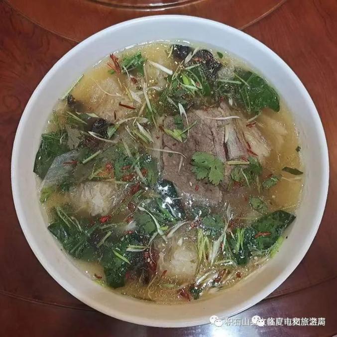 夏河美食图片