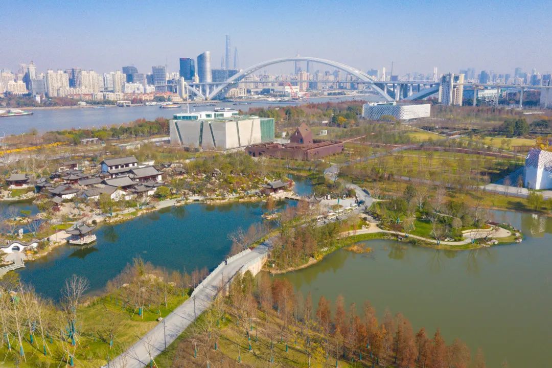可以望江,赏湖,爬"山"的公园来啦!上海世博文化公园北区月底开放