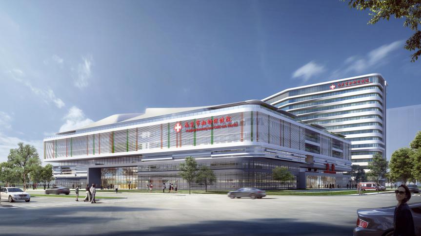 用心建造民生工程南京市妇幼保健院丁家庄院区全面封顶