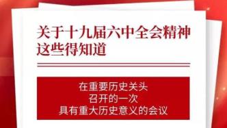 关于十九届六中全会精神，这些得知道