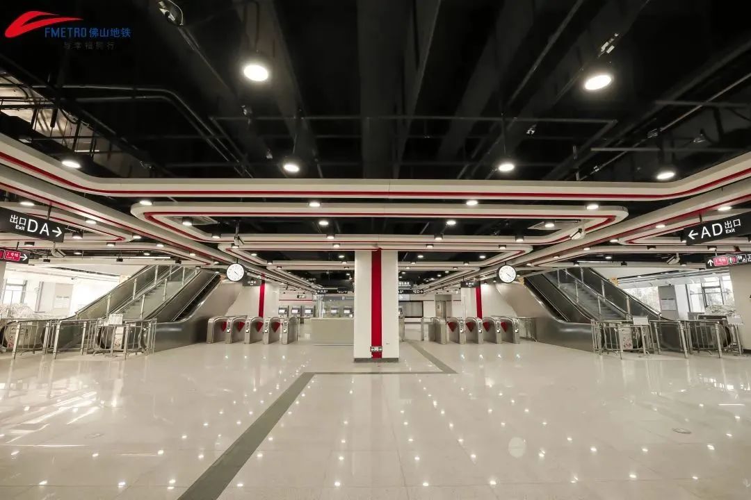 超实用佛山地铁2号线28日开通线网图公交接驳方案出炉