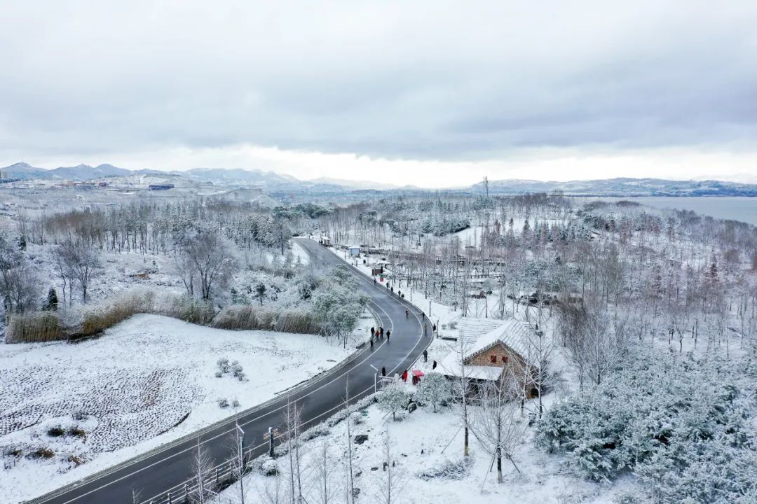 天氣預報沒有放鴿子威寧下雪了