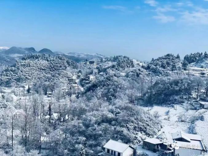 简直不要太美贵州最新海量雪景来袭