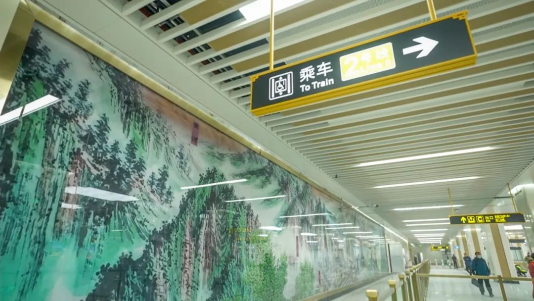 洛阳地铁隋唐城站出口图片