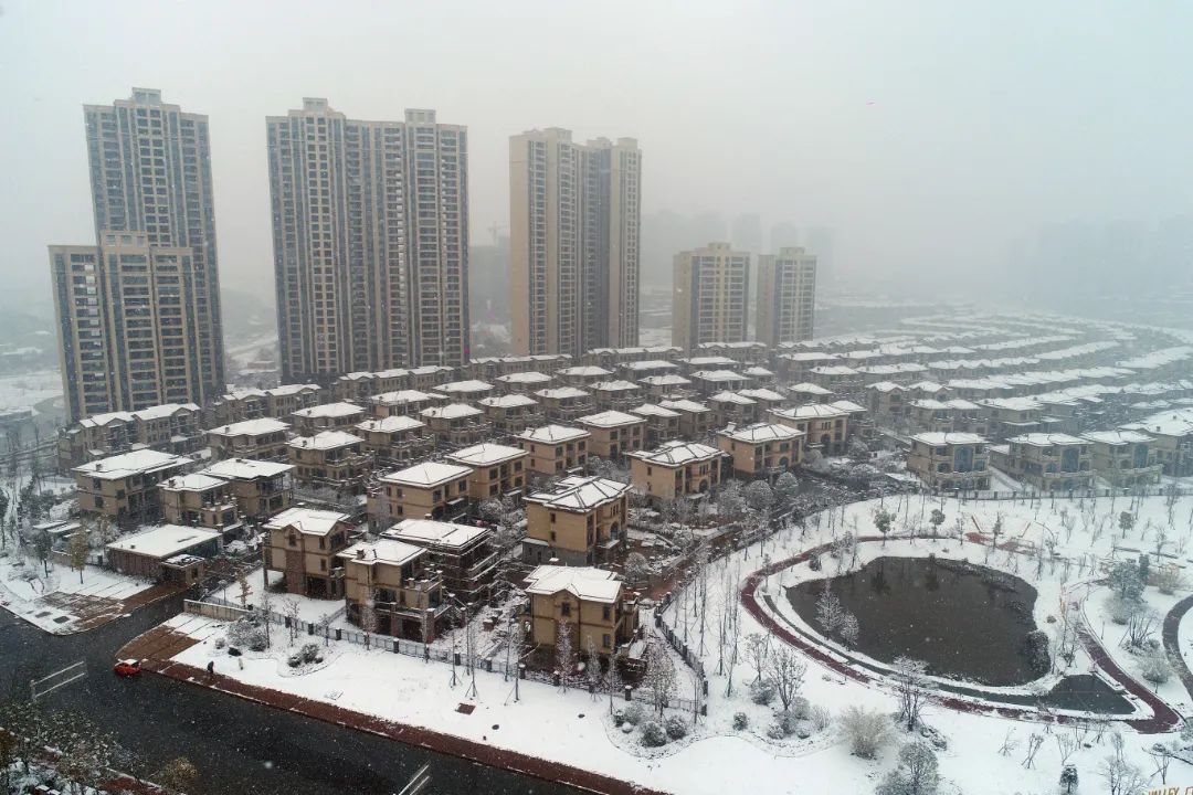 湖南株洲下雪图片