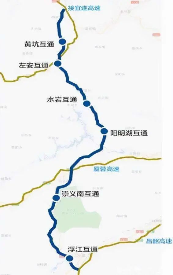 宜春到大余高速线路图图片