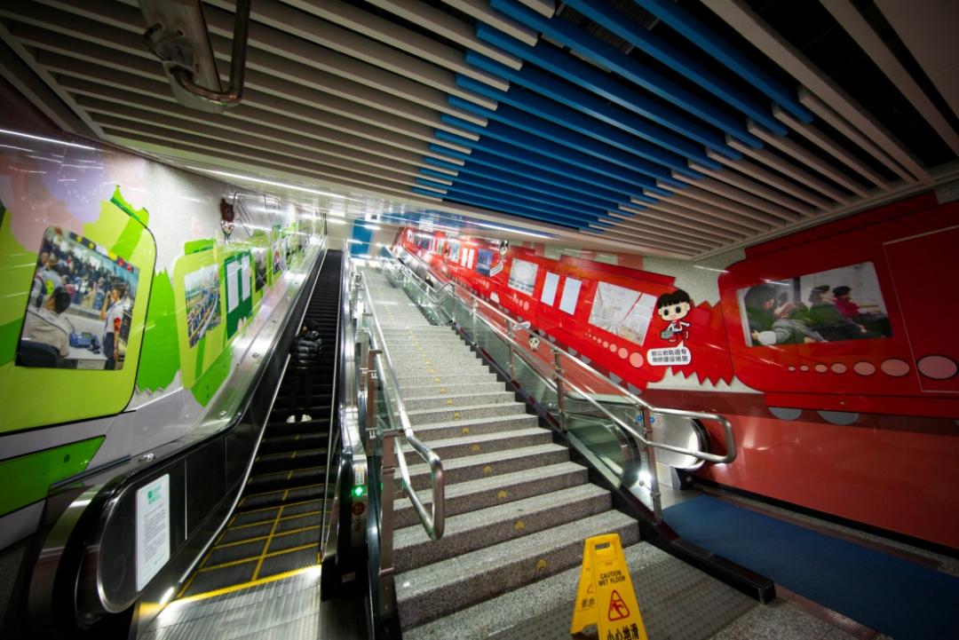重庆轨道交通主题车站高颜值你去过哪些