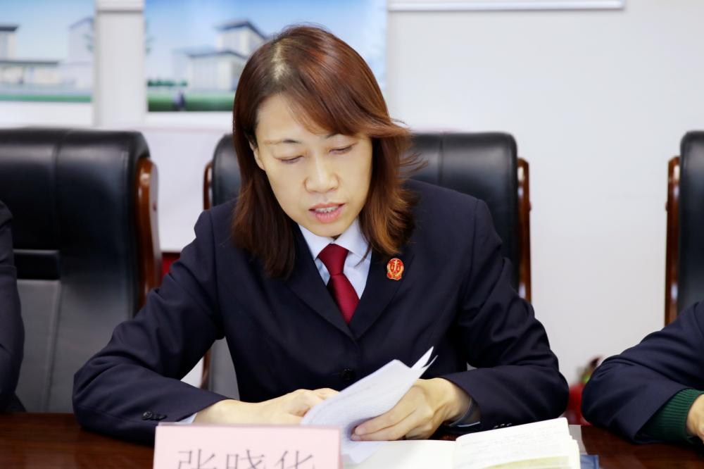 区委常委政法委书记刘冬青一行调研督导西固法院工作