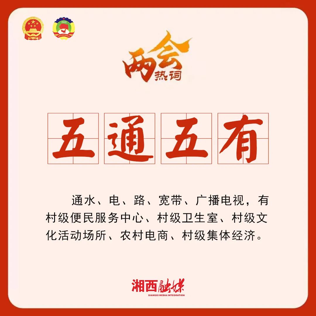 聚焦两会丨组图海报两会热词