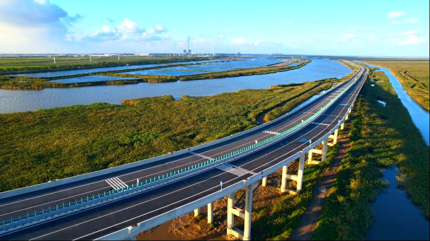 建湖黄沙港大桥图片