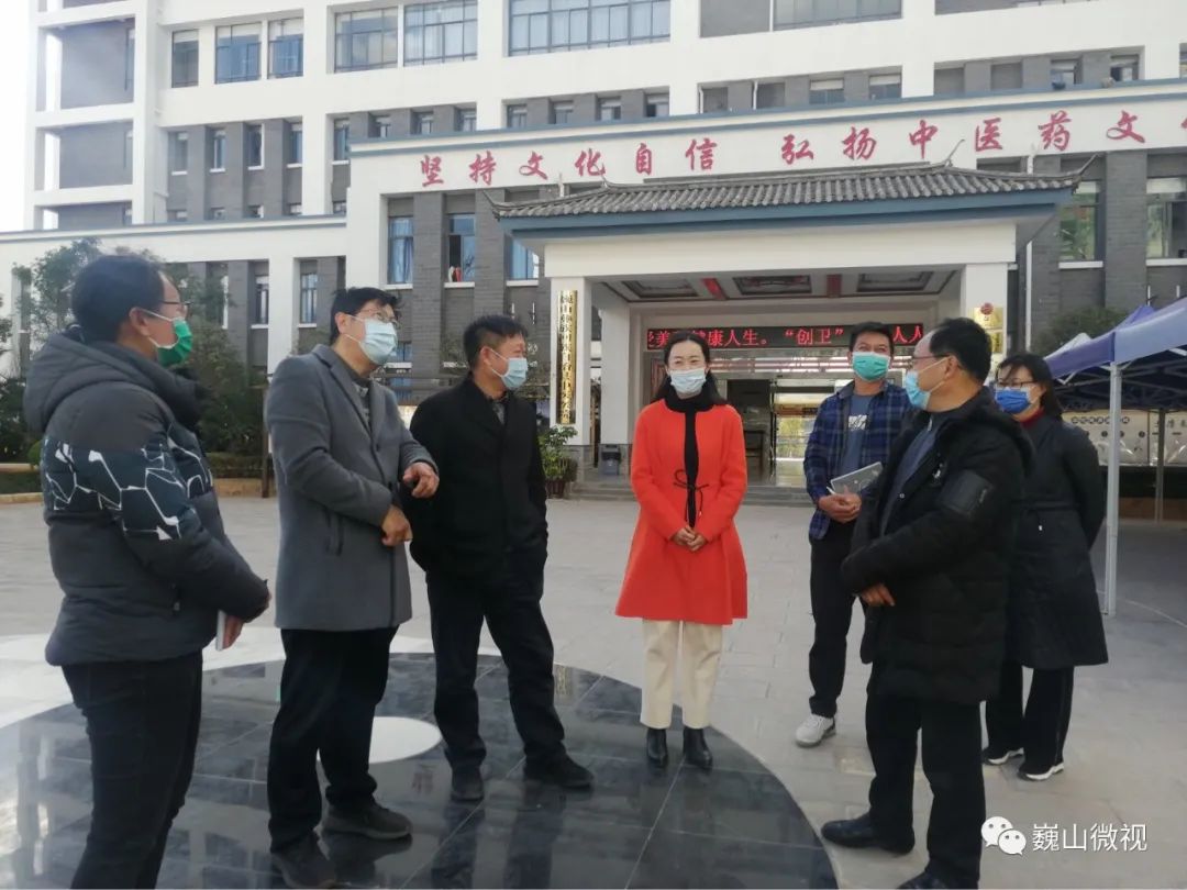 疫情防控字文源督导巍山县疫情防控工作