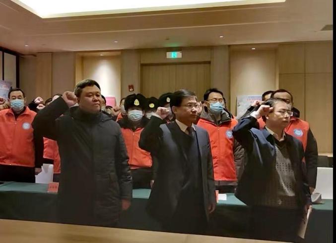 县委书记秦飞赴崇礼参加张家口相约冬奥扛红旗当先锋专项行动誓师大会