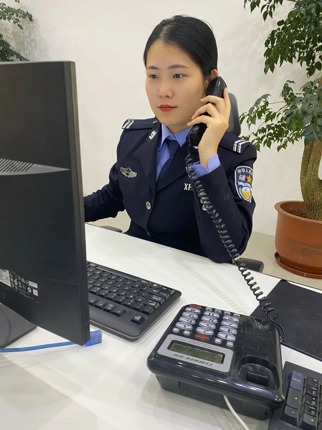 你好警察节丨寻找周口公安最美接警员张沛云