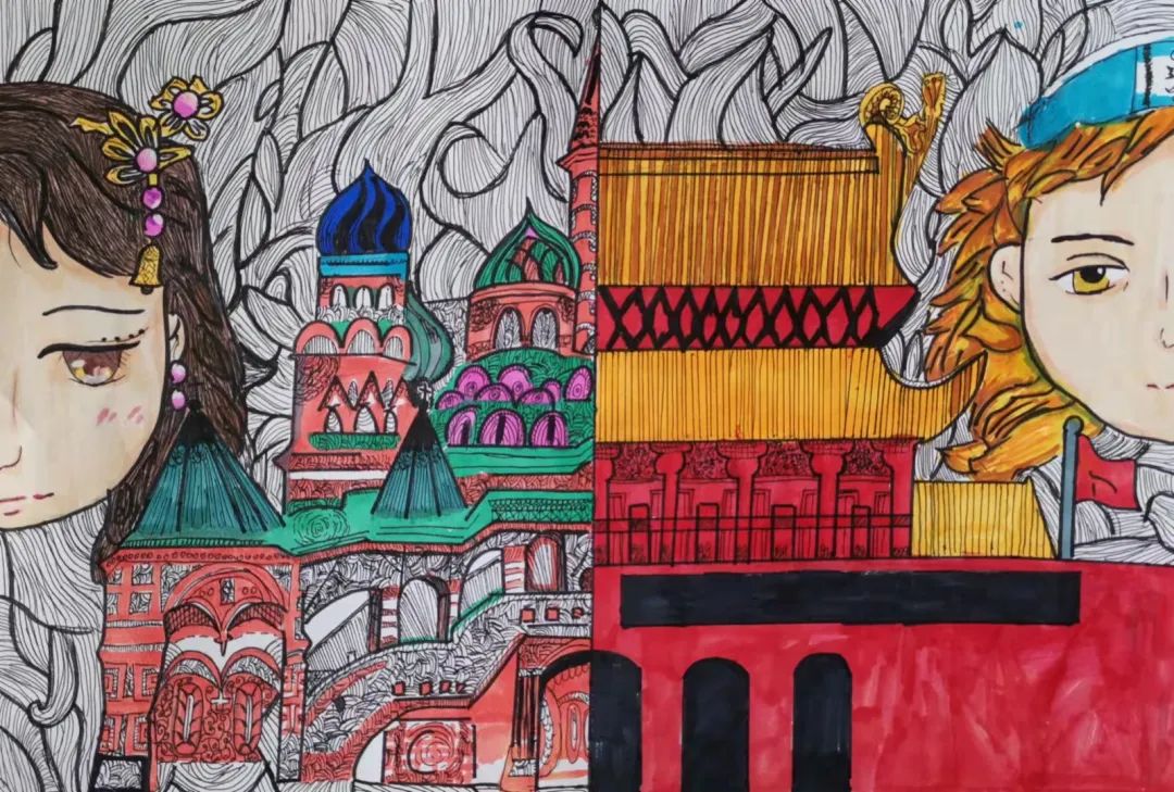 惊艳新区学子的作品在这项国际绘画展中脱颖而出