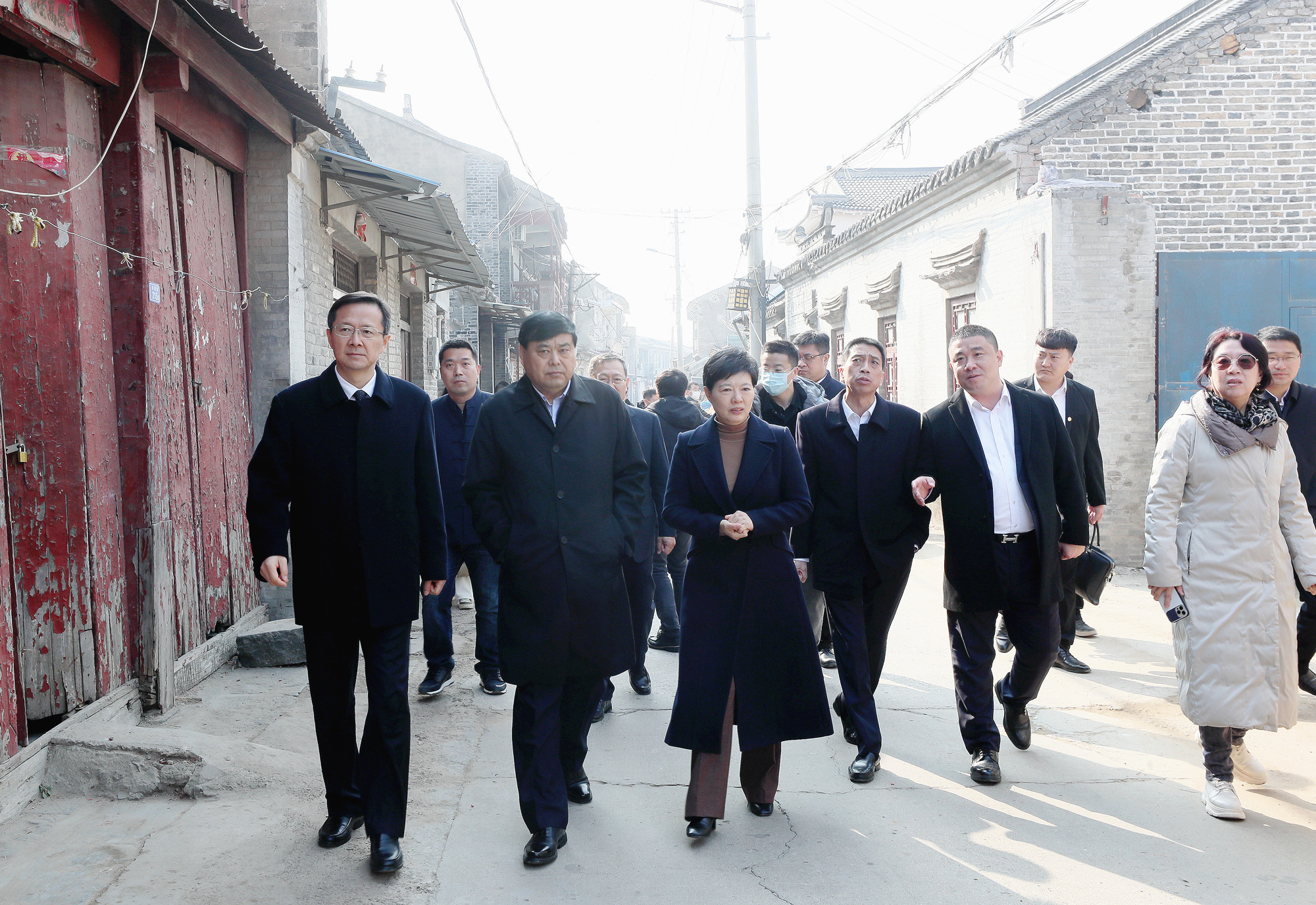 北京宏福集团暨北京市企业发展促进会来淮考察调研