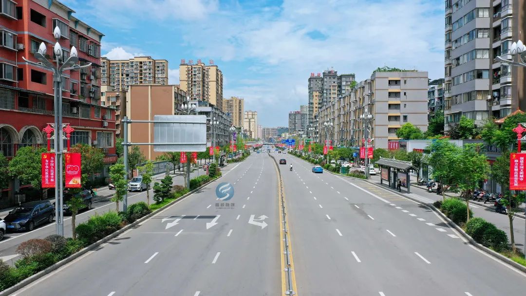 富顺县街道图图片