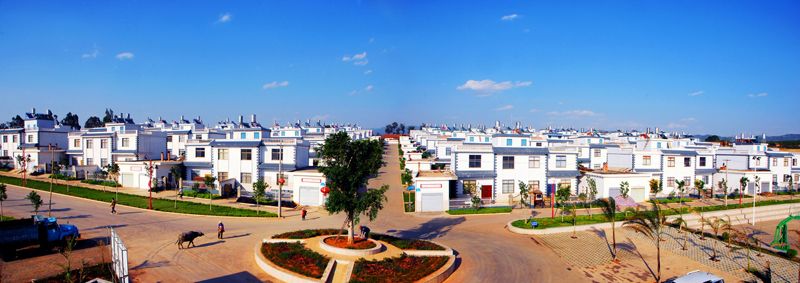 (山兴村新农村全貌)近日,云南省农村人居环境整治工作领导小组公布了