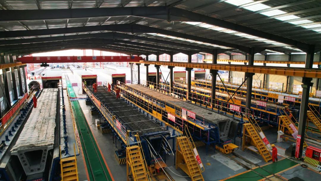 标杆中铁四局智能化打造现代梁厂助力精品工程建设