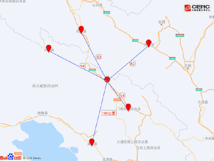 青海门源县6.9级地震导致兰新高铁受损停运