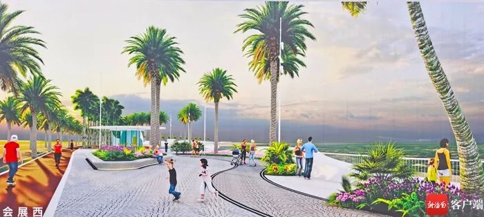 海口西海岸贯通工程效果图来啦!爱了爱了!_澎湃号·政务_澎湃新闻-The Paper