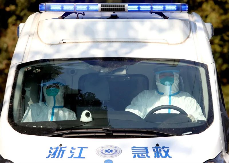 防疫一线的湖州120