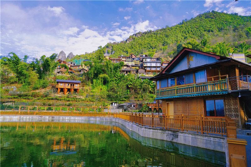 老姆登村峡谷深处的人间仙境人喜欢来的地方