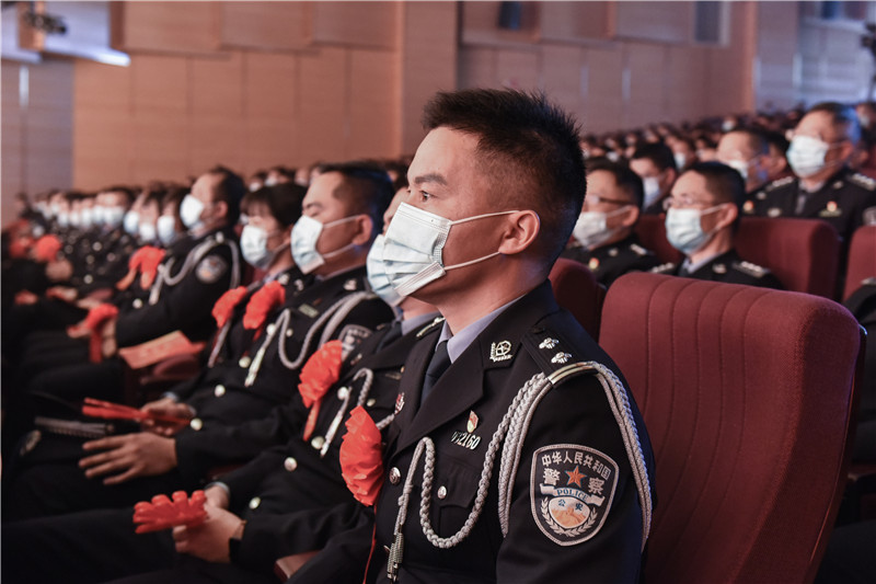 国家移民管理局常备力量第二总队庆祝中国人民警察节