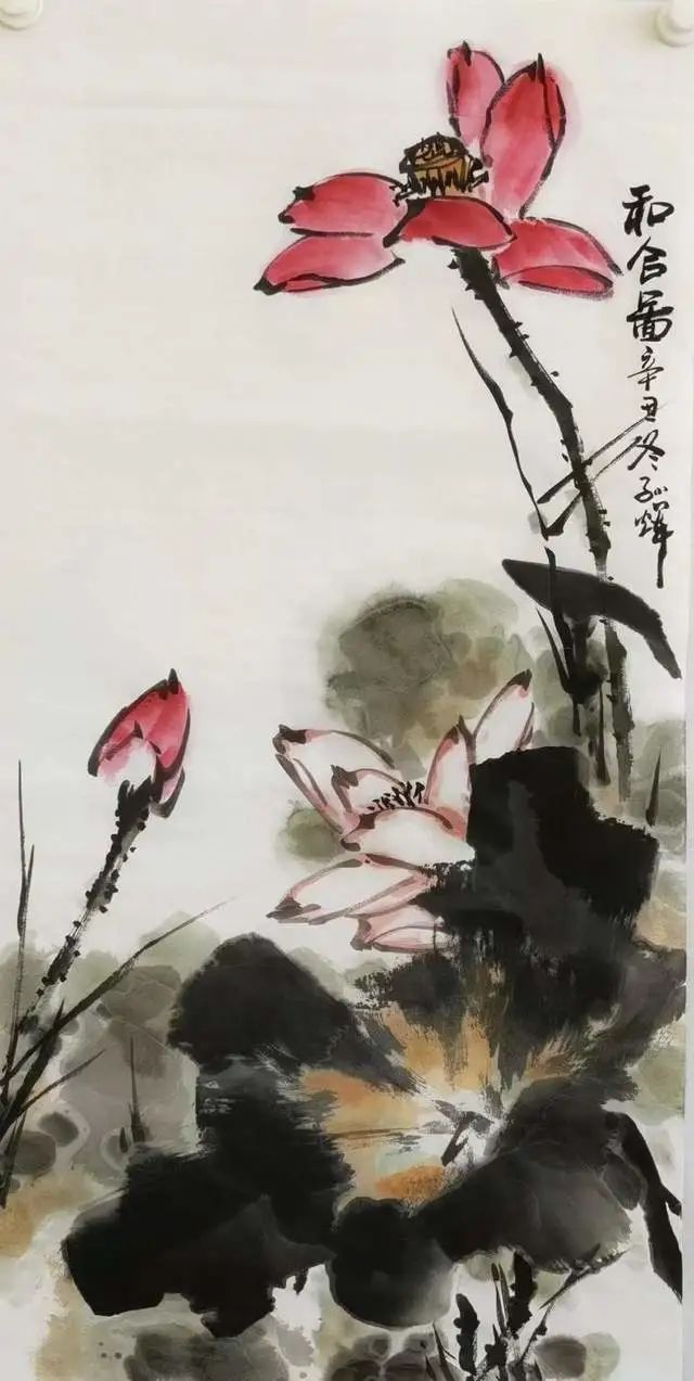 画家孙辉管它大小写意老百姓能看得懂才行