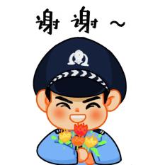 警察致敬图片表情包图片