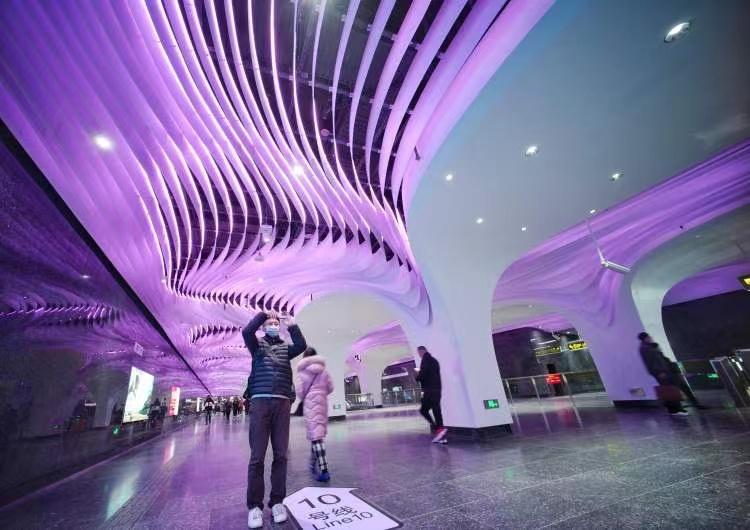 上海这个地铁站很美
