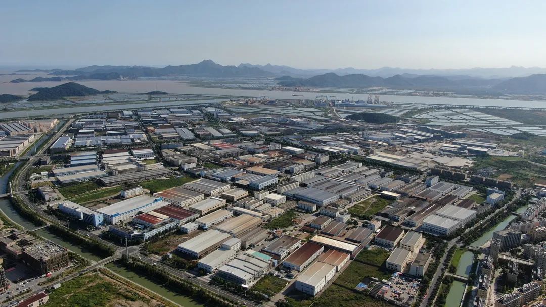 三门浦坝港沿海工业区图片