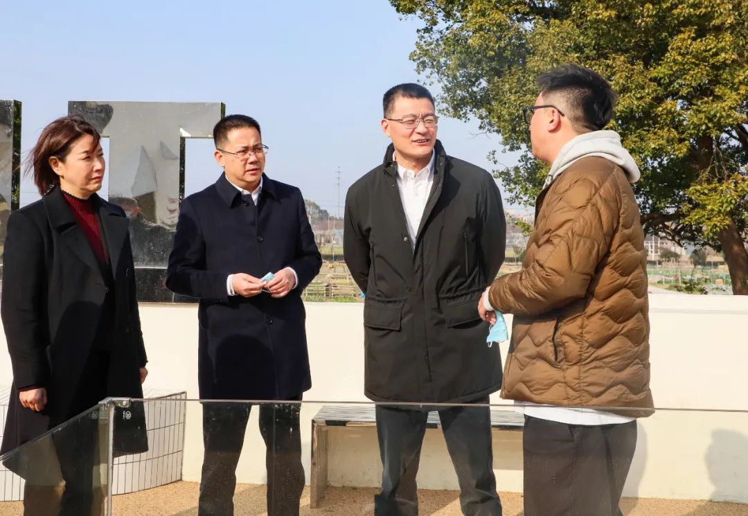 市委副书记政法委书记蔡旭昶来浔调研重点工作开展情况