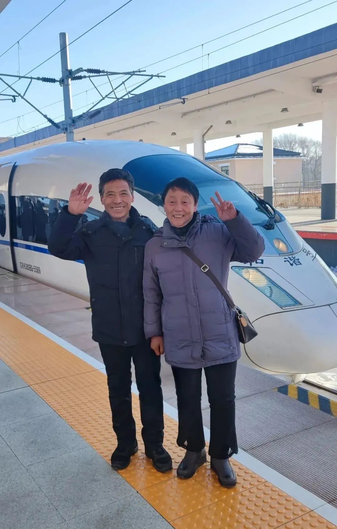 "这车太稳了,就跟坐自己家炕上一样舒服.