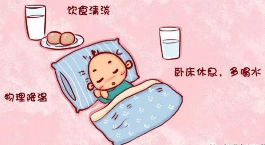 一些父母会通过温水擦浴来帮助患儿降温,但一般无必要,会明显增加患儿