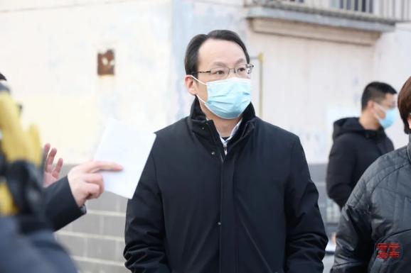 李轶现场指导乐安街道全员核酸检测实战演练工作