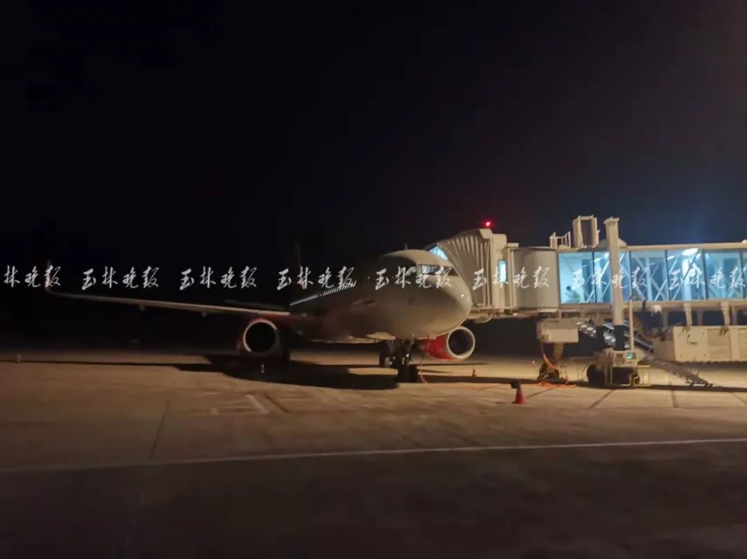 玉林福绵机场有飞机驻场过夜啦