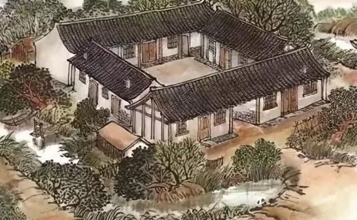 传统乡土建筑特色民居四汀宅沟崇明倪葆生旧居修缮设计