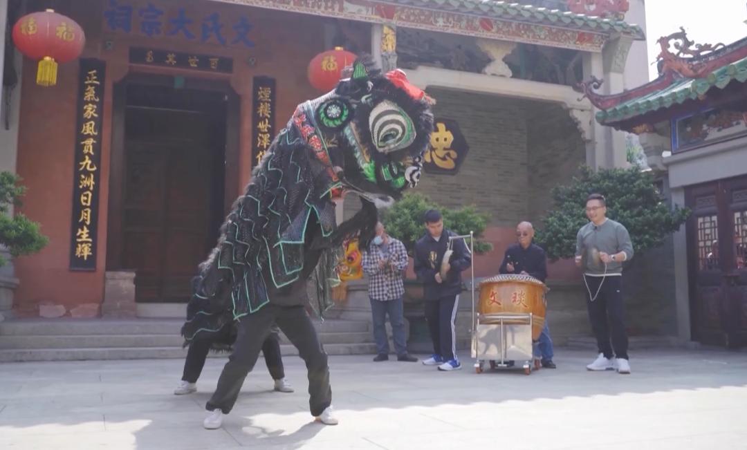 七星鼓点响湾区，他们是永远的雄狮