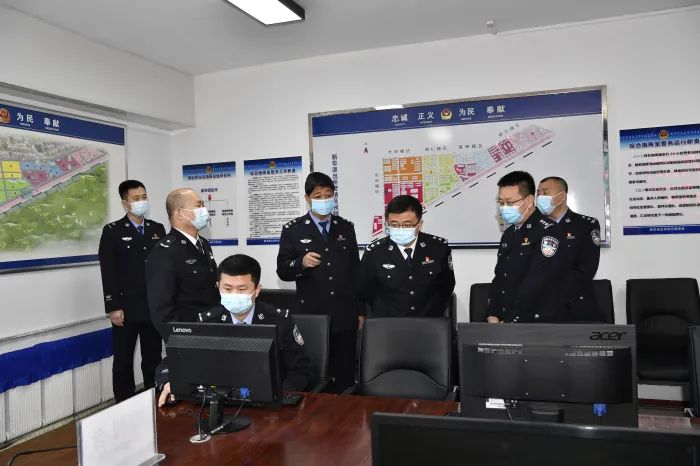 于海波同志到白城市督导调研公安工作看望慰问基层警务人员