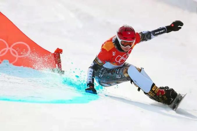 今日冬奥小课堂单板滑雪平行大回转