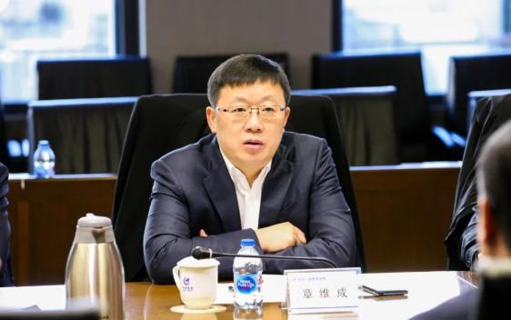 中建八局总经理章维成到公司调研交流