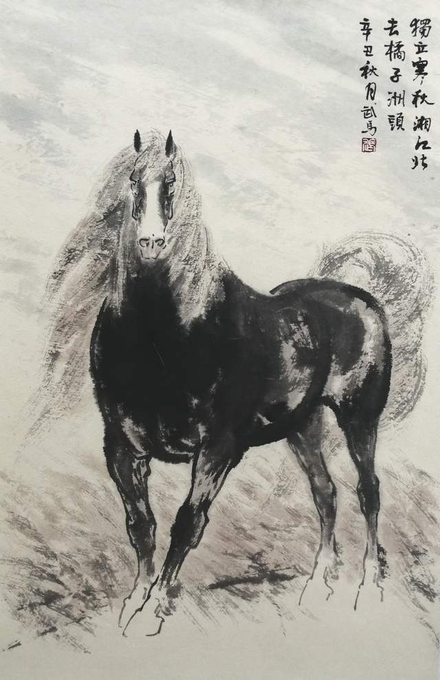 著名艺术家武马老师作品赏析